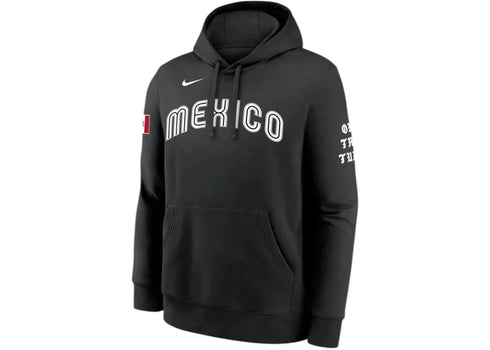 Fanatics x World Baseball Classic x Born x Raised Mexico Hoodie Black