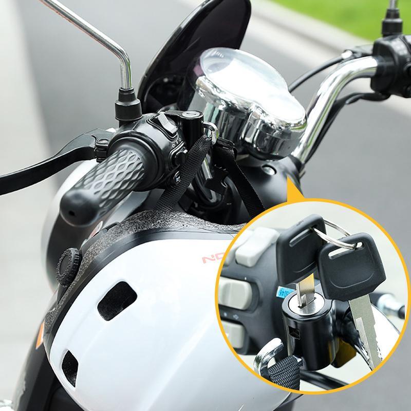 Multifunctioneel Fiets/Motorhelmslot