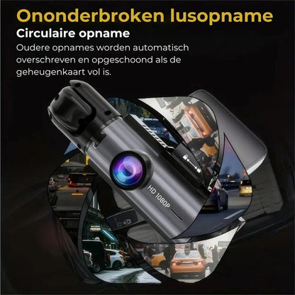 M8 Dual Lens Dashcam - 1080P HD - WiFi