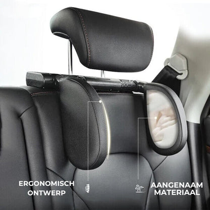 TRIPREST® - Egonomische hoofd-en neksteun voor in de auto