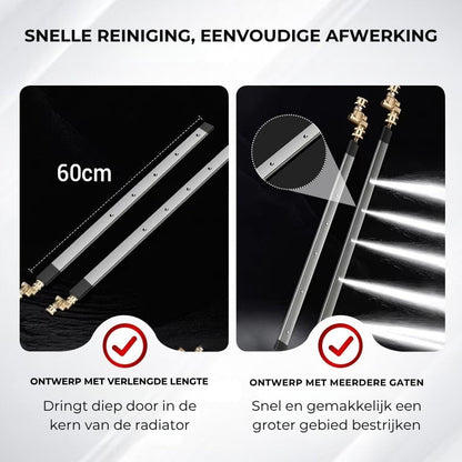 Efficiënt Autoreinigingsgereedschap - Radiatorreiniging