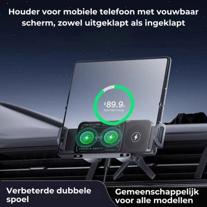 Zeer intelligente houder voor mobiele telefoon/tablet📱🚗