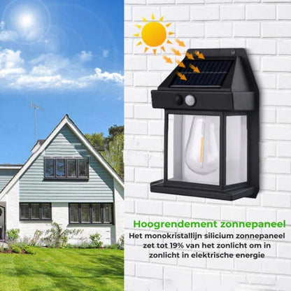 Zonne-energie Wandlamp