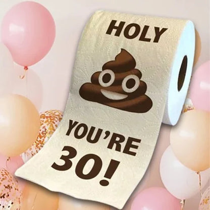 Verjaardagsviering Toiletpapier Prank