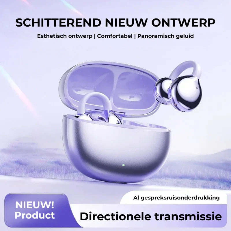 Bluetooth Oorclip Koptelefoon