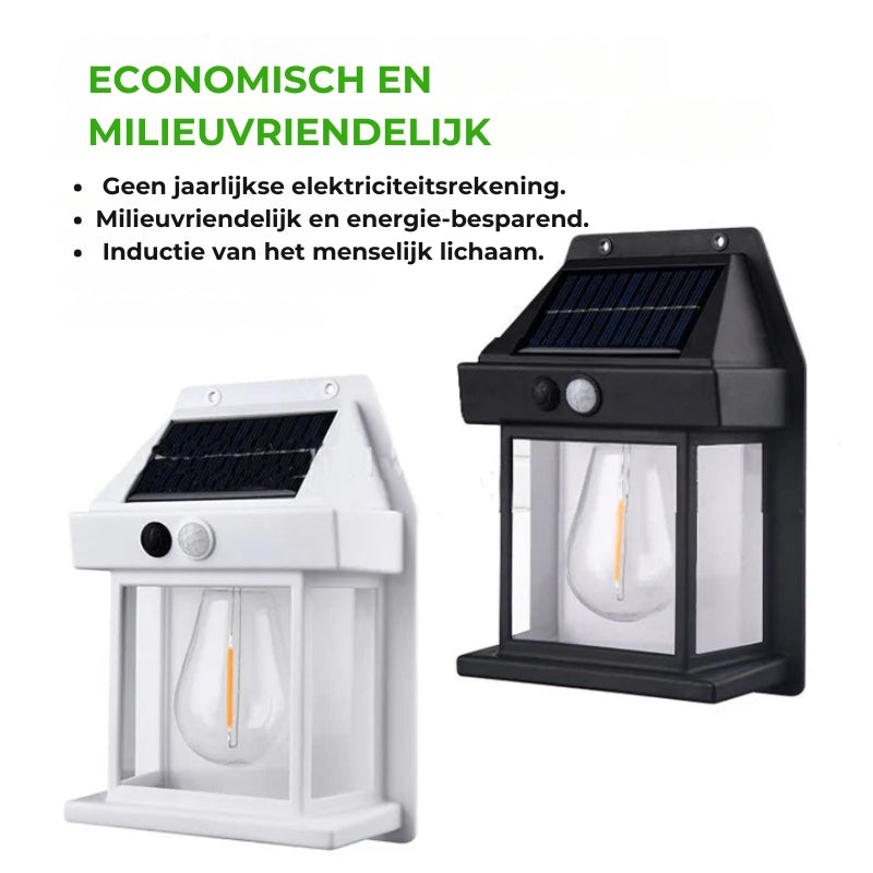 Zonne-energie Wandlamp