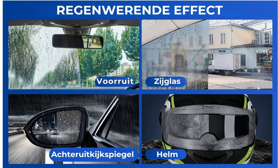 Waterwerende Ruitenreiniger