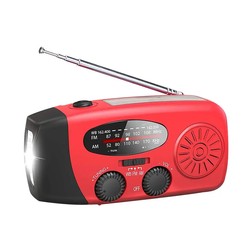 Multifunctionele nood- en werkradio