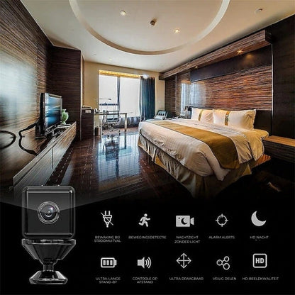 4K Ultra HD™ Minispioncamera + Gratis 32 GB SD-kaart