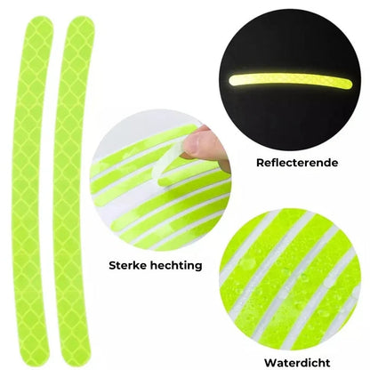 Autowiel Lichtgevende Stickers (20st)
