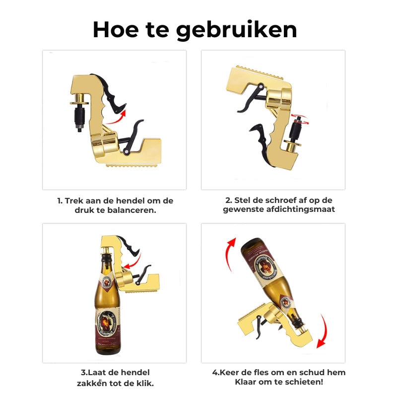 Bier-/Champagnepistool