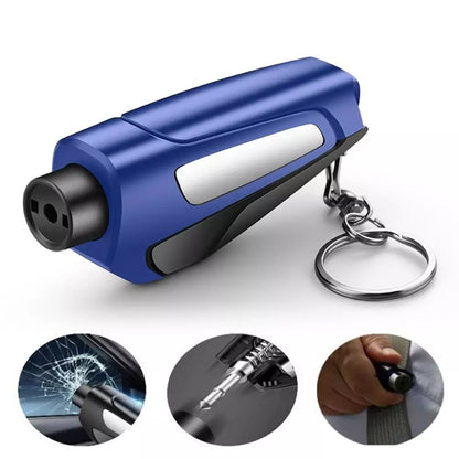 3-in-1 Autoveiligheid Kit Sleutelhanger