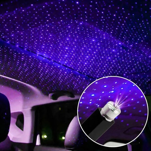 USB Projectielampje Auto Sfeerverlichting