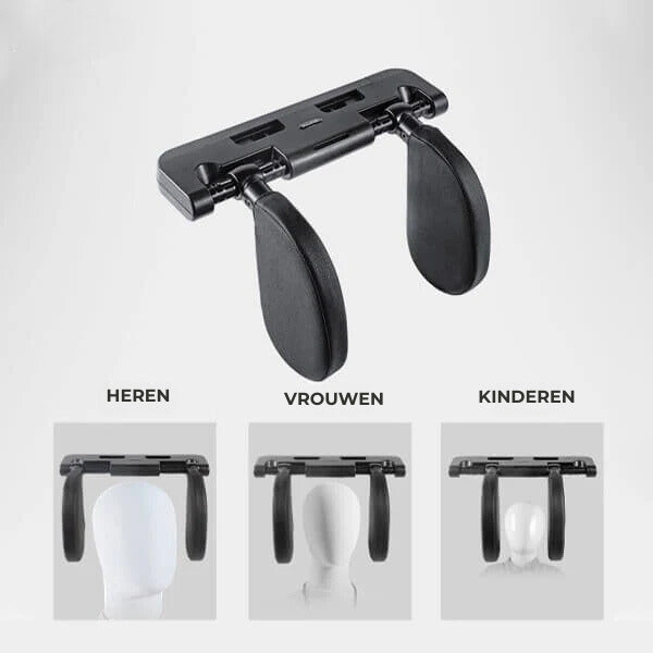TRIPREST® - Egonomische hoofd-en neksteun voor in de auto