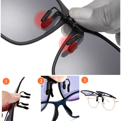Zonnebril Brilclip