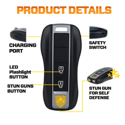 70% OFF 🛡️ 2025 Limited VORTAC V57 Stun Flashlight Car Key