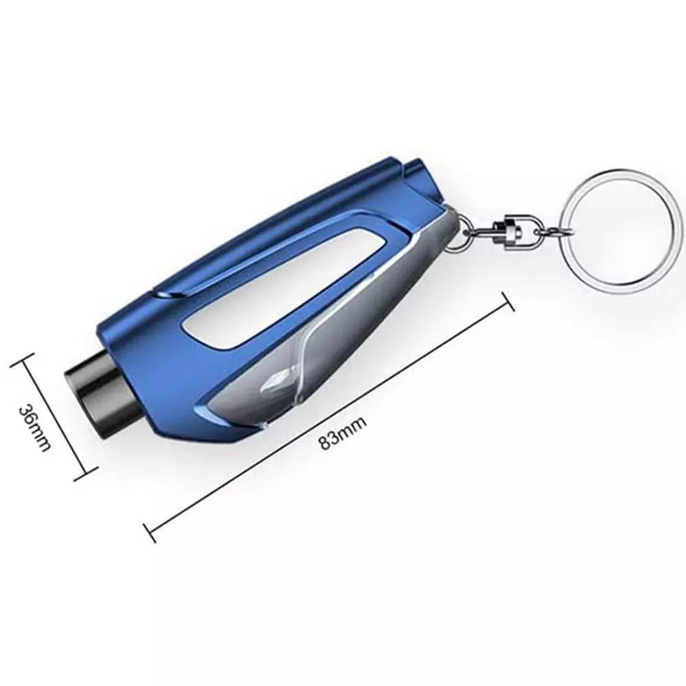 3-in-1 Autoveiligheid Kit Sleutelhanger