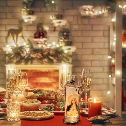 Vlamloze LED gebedskaarsen
