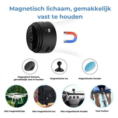 Magnetische Minicamera 1080p