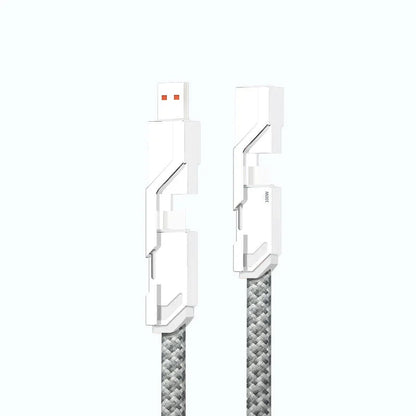 4-in-1 Laadkabel (Anti-Knoop)