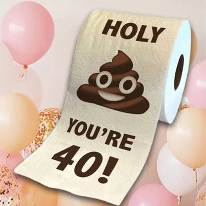 Verjaardagsviering Toiletpapier Prank