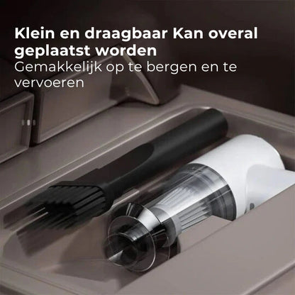 Mini snoerloze handstofzuiger