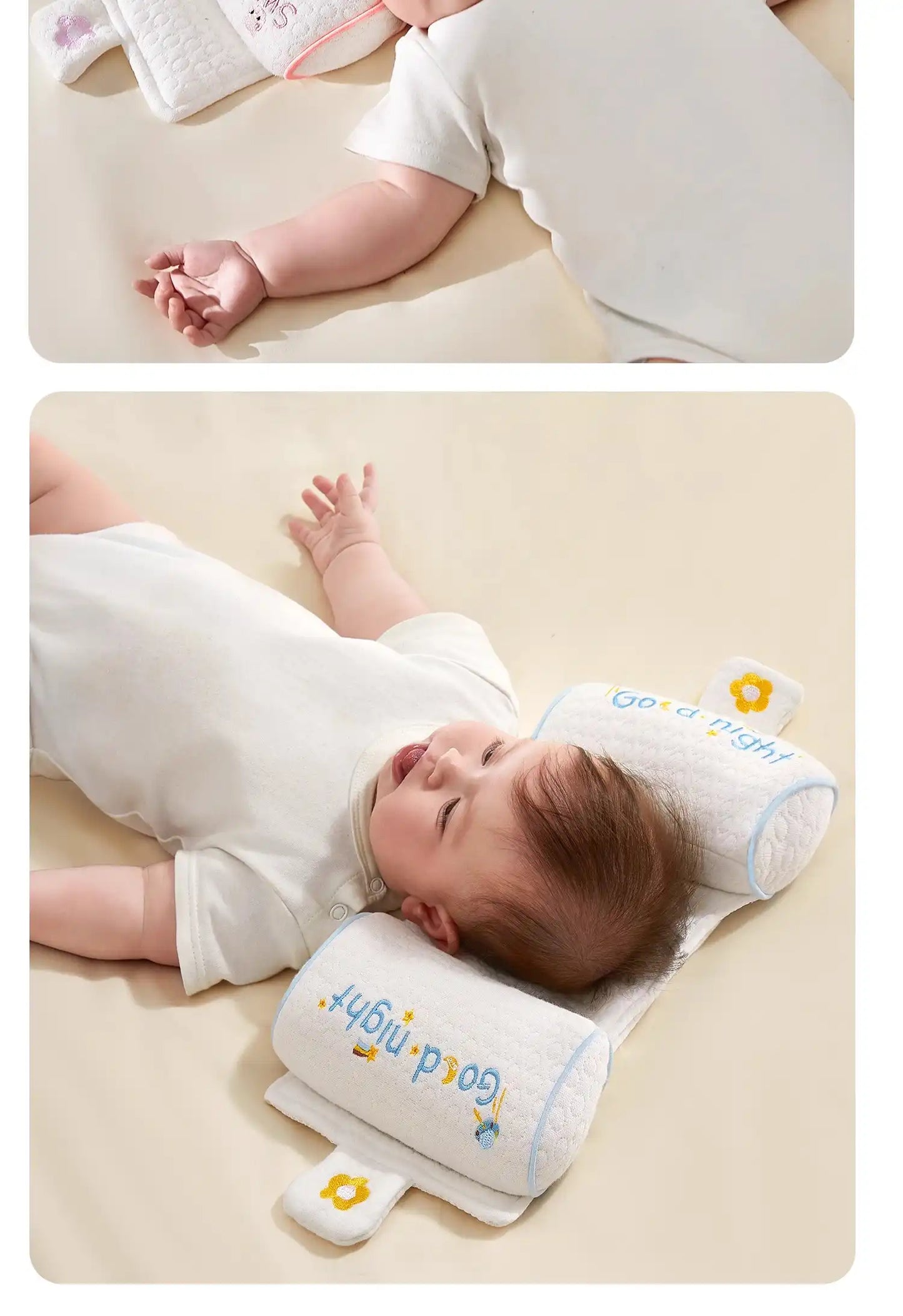 Baby-Kopfkissen für die ideale Kopfform