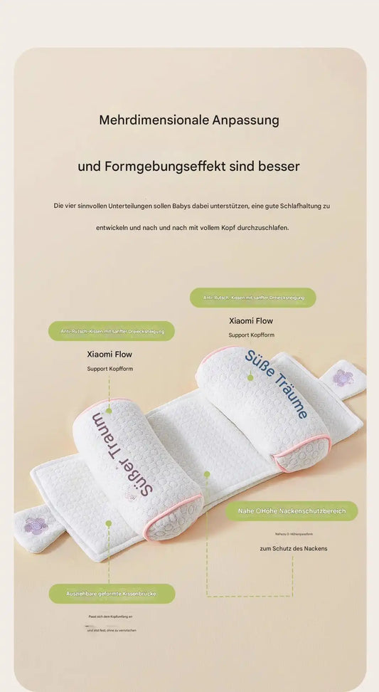 Baby-Kopfkissen für die ideale Kopfform