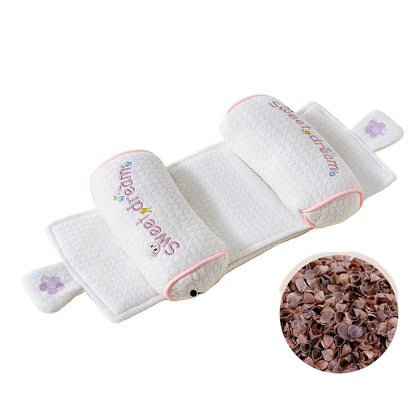 Premium Baby-Kopfstütze – Orthopädisches Bio-Baumwollkissen zur Kopfformung für Babys 0-12 Monate
