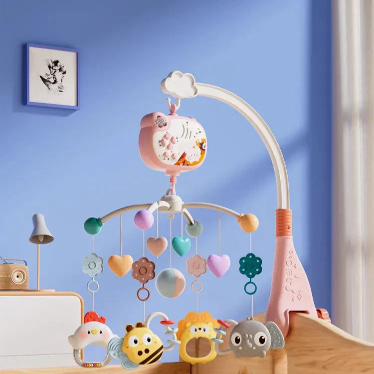 Spinning Bed Bells with Music