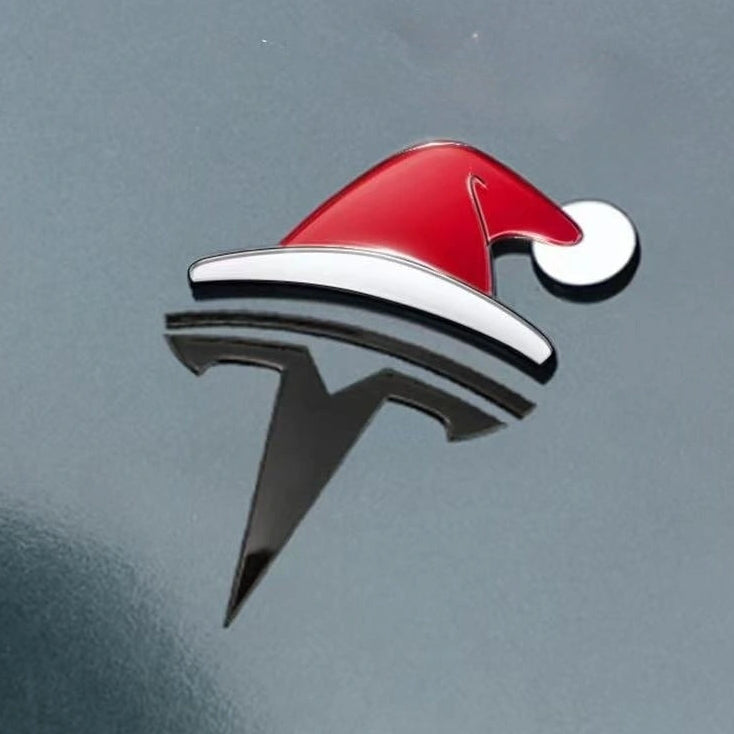 WEIQUEEN™ Autodeko mit lustigem Santahut-Motiv für die Weihnachtszeit