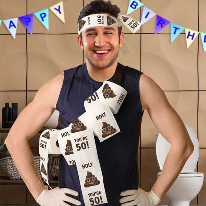 Verjaardagsviering Toiletpapier Prank