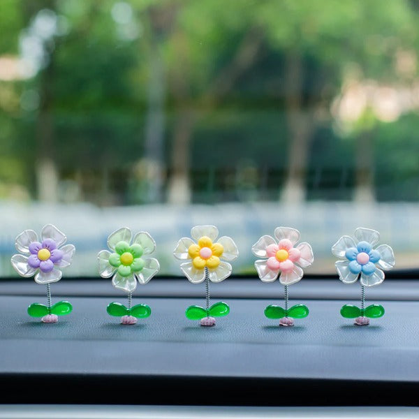 Zonnebloem Dashboard Decoratie (5st)
