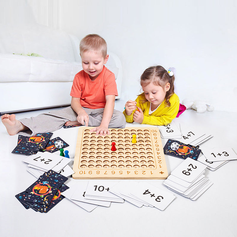 Vermenigvuldigingstabel spel
