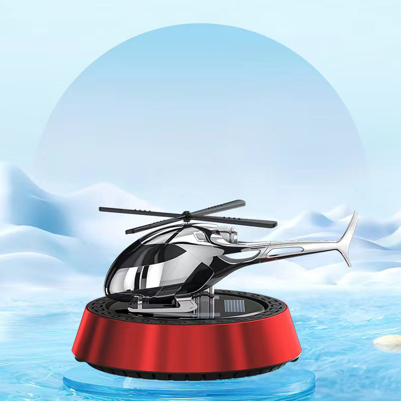 JetAroma Car Freshener – Solar-Powered Spinning Fragrance Plane